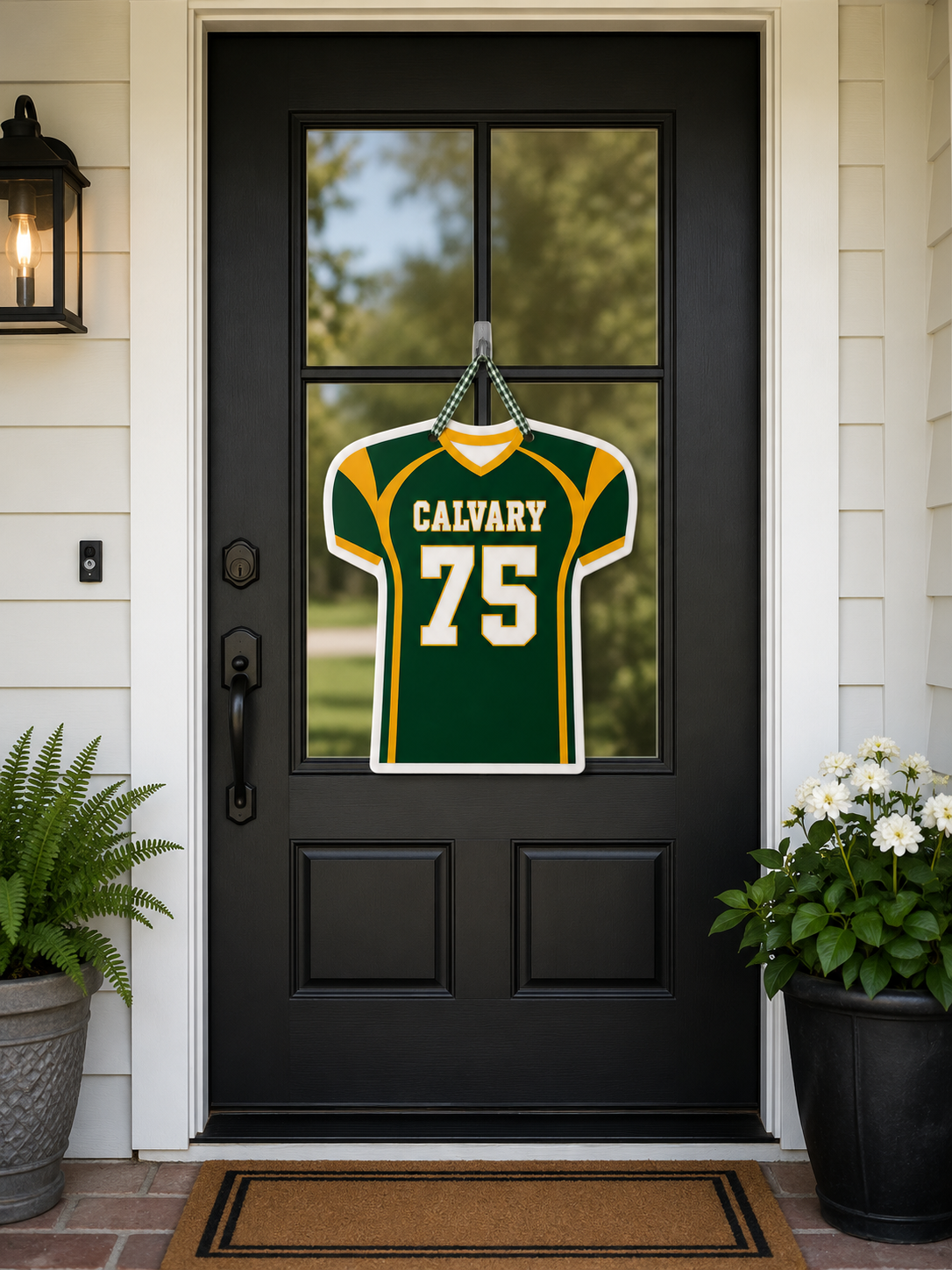 Calvary Jersey Door Hanger