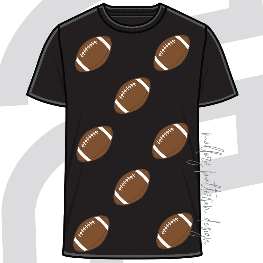 MPD - Football Sequin Tee