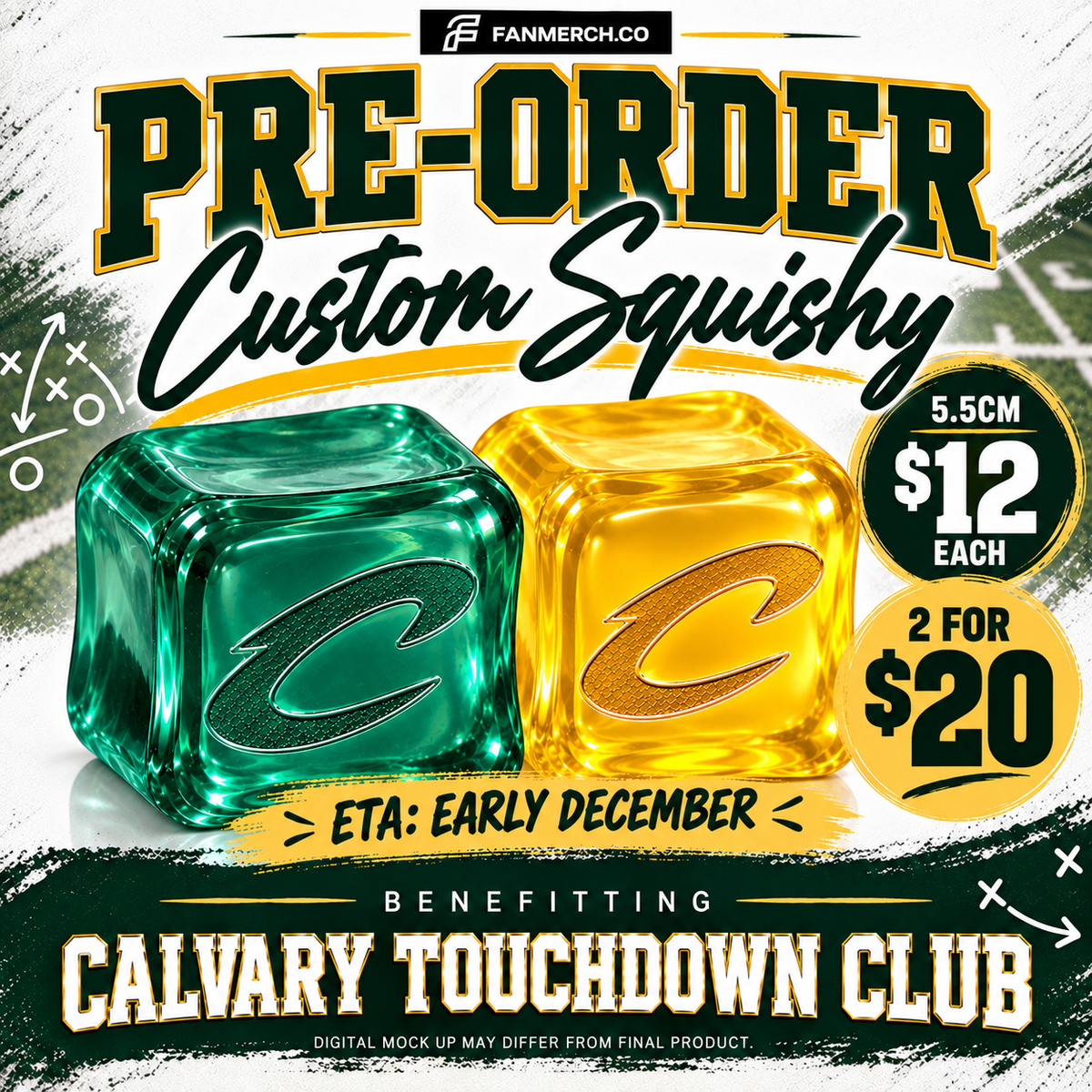 Calvary Cube Squishy