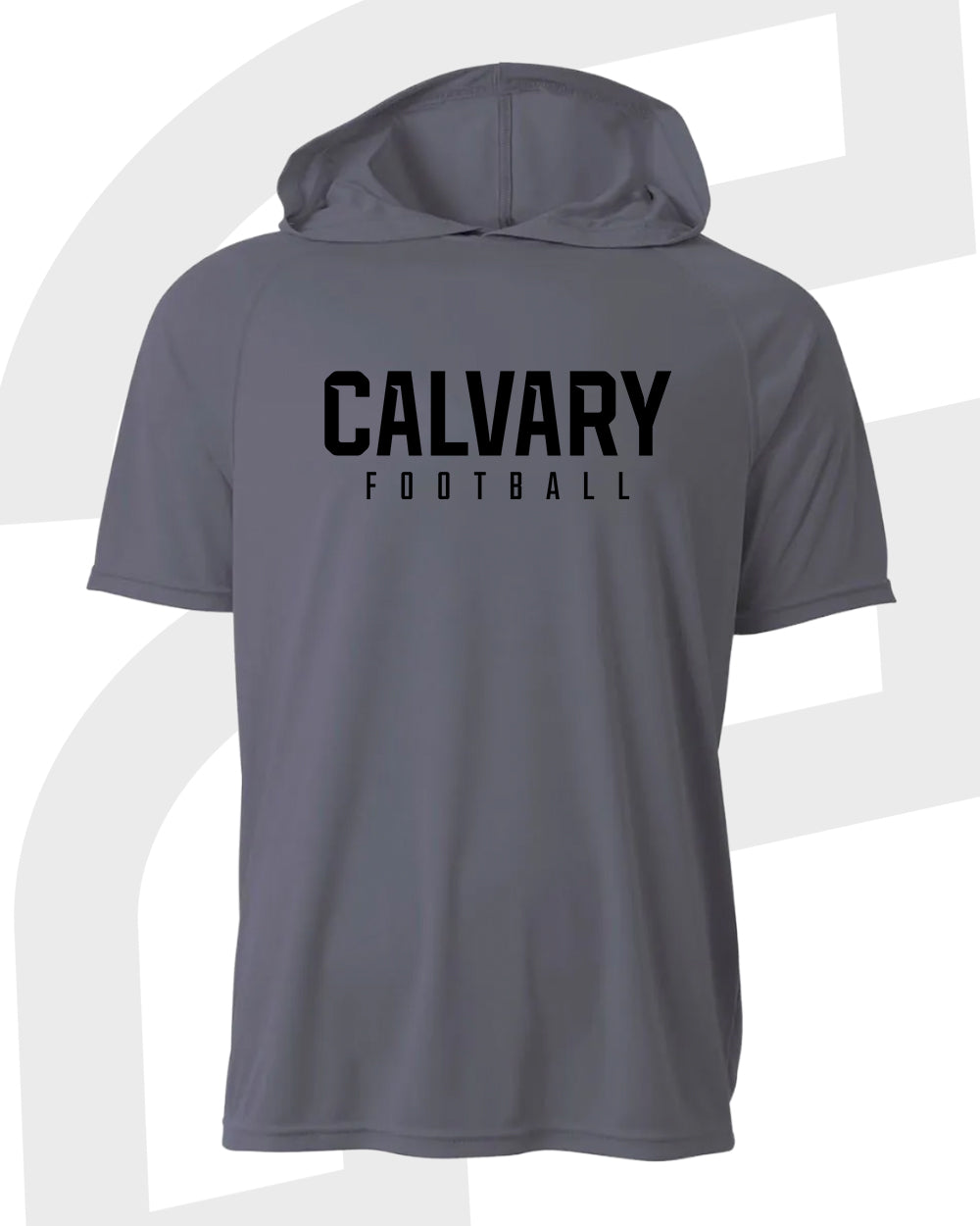 Calvary Football Short Sleeve Hooded