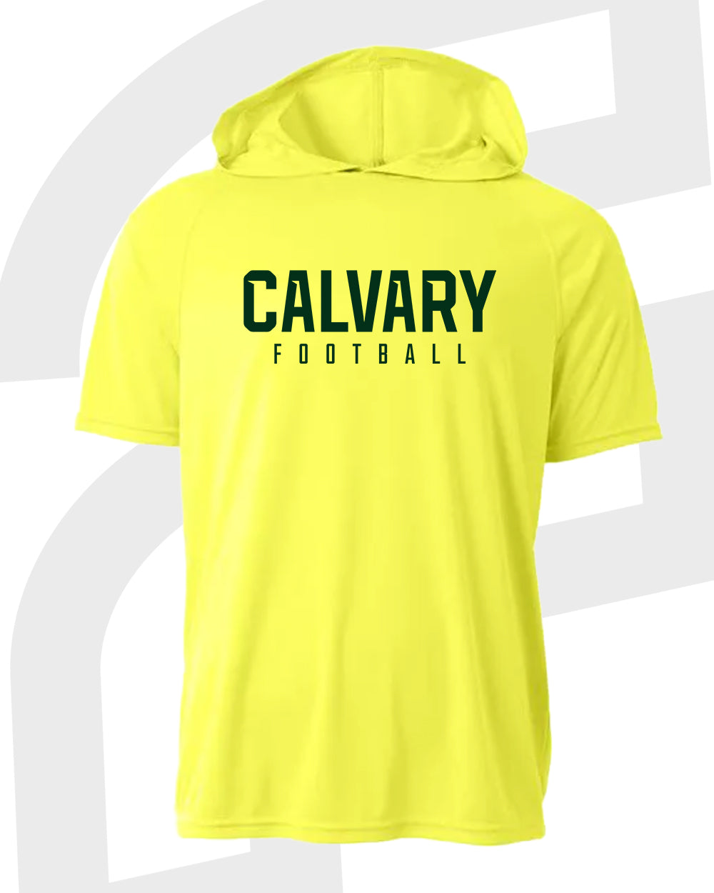 Calvary Football Short Sleeve Hooded