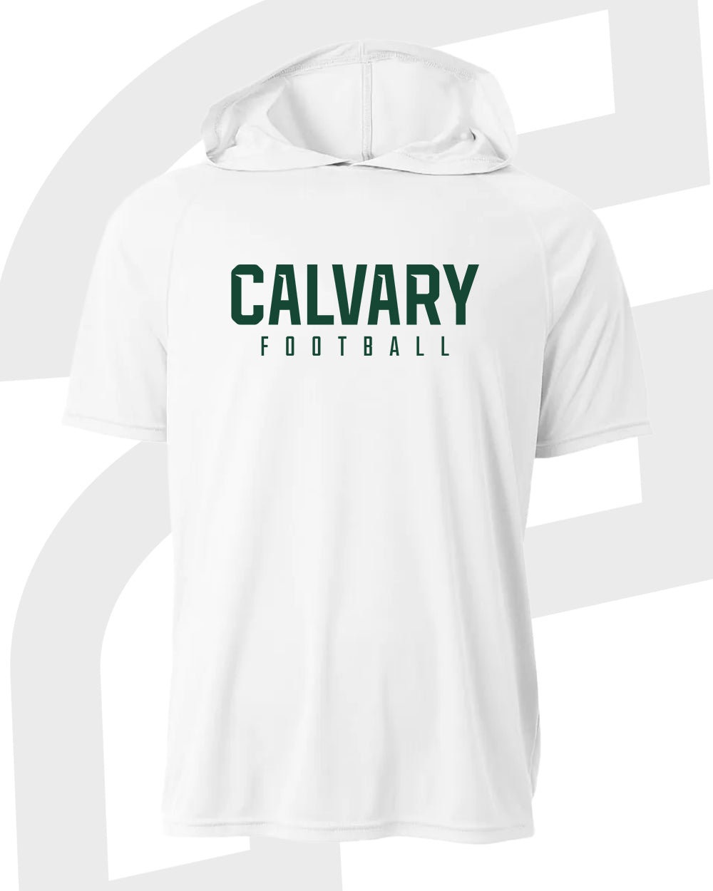 Calvary Football Short Sleeve Hooded
