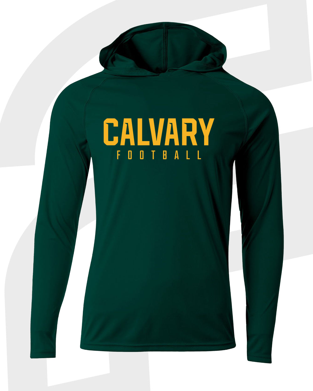 Calvary Football Long Sleeve Hooded
