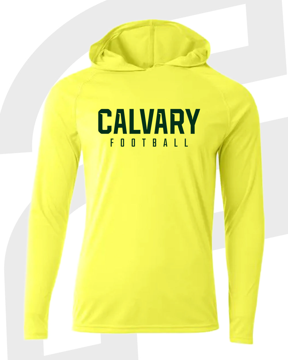 Calvary Football Long Sleeve Hooded