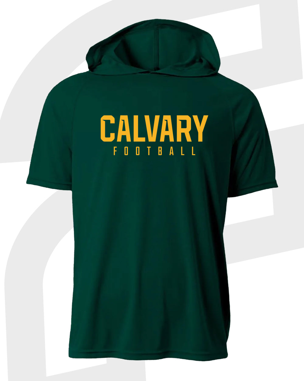 Calvary Football Short Sleeve Hooded