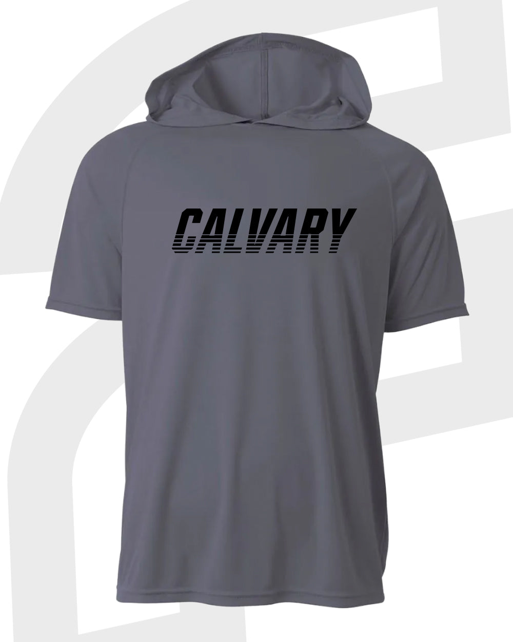 Calvary Lines Short Sleeve Hooded