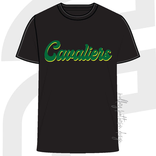 *Pre-Order* Cavaliers Black Sequin Tee - ETA LATE November