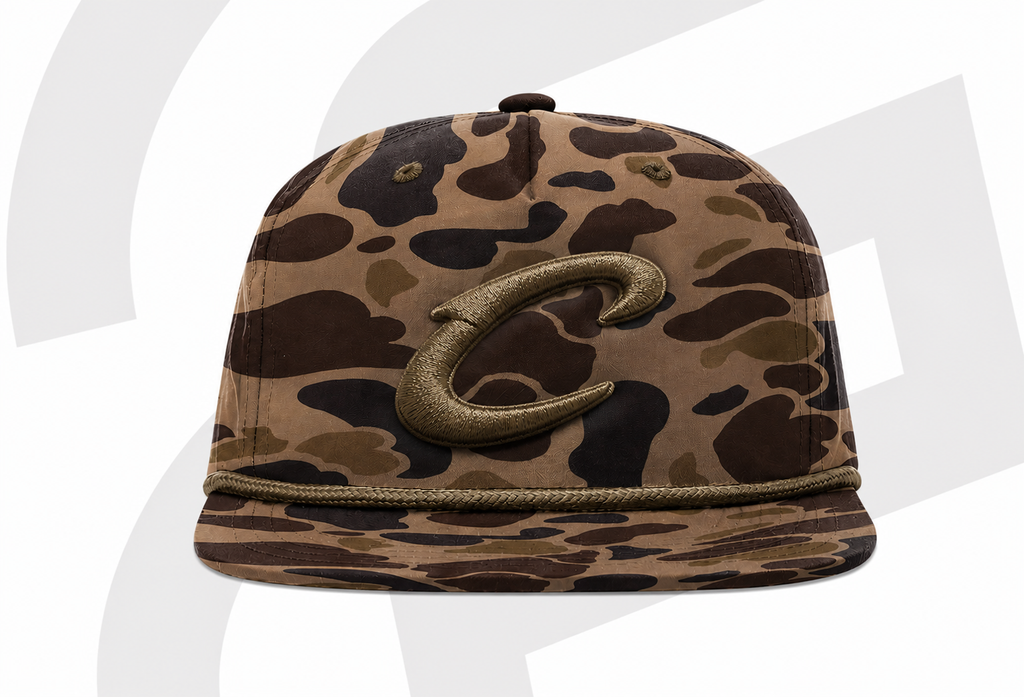 Camo Calvary C Snapback Hat