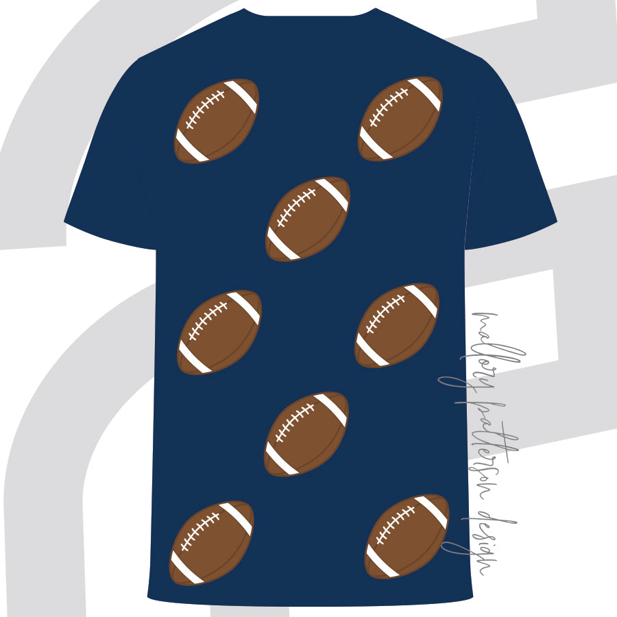 MPD - Football Sequin Tee