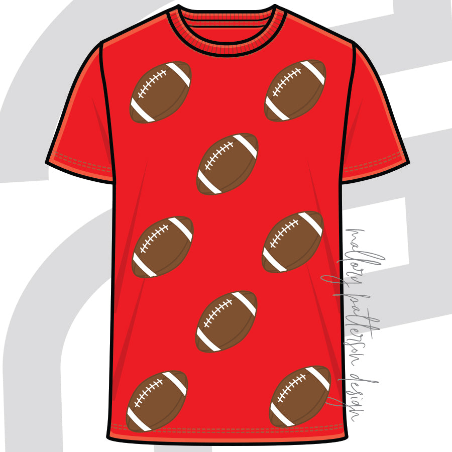 MPD - Football Sequin Tee