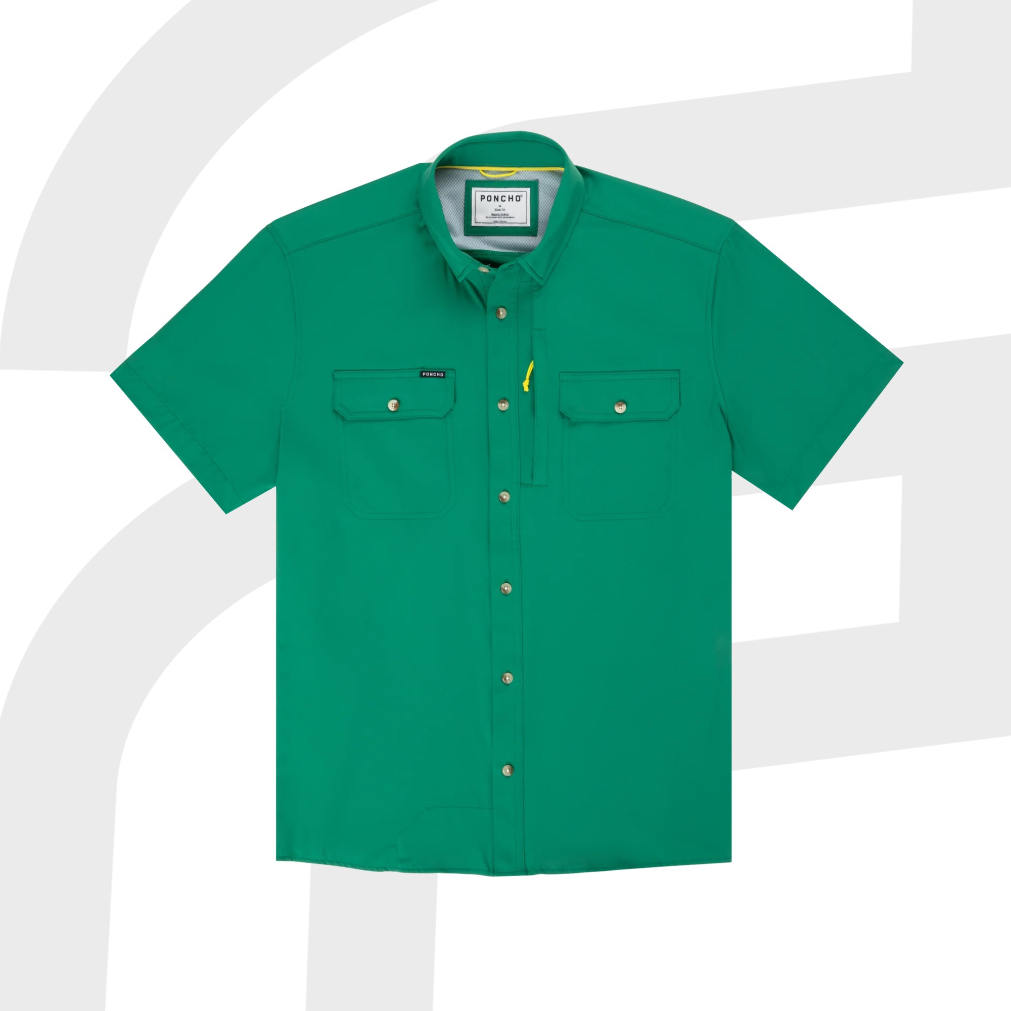 **Pre-Order** Poncho -  Magnolia - True Green