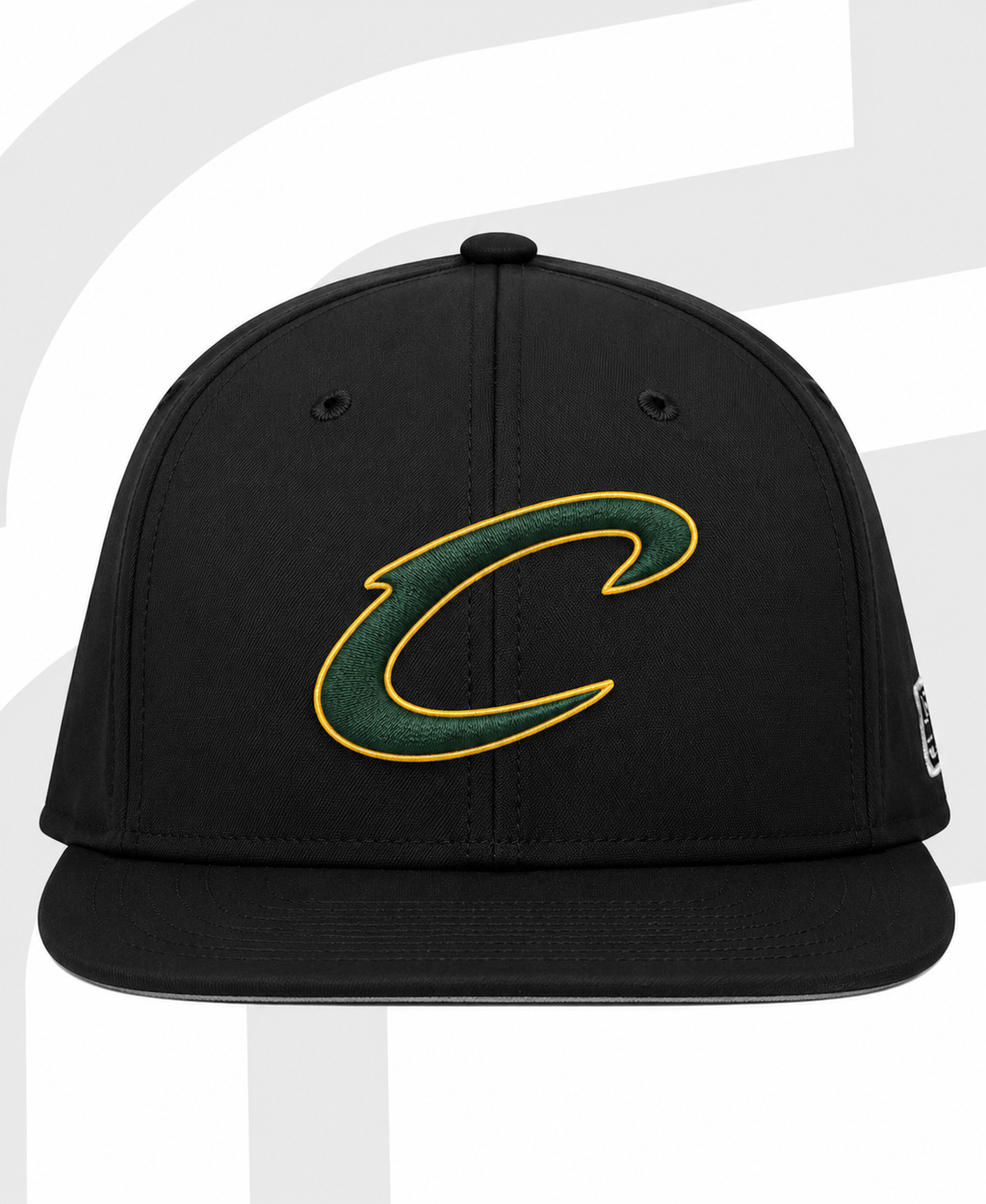 The Game - Fitted Perforated Flat Bill Hat