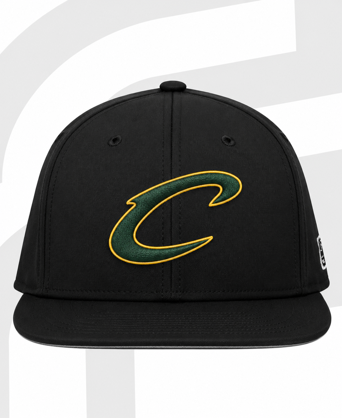 The Game - Fitted Perforated Flat Bill Hat