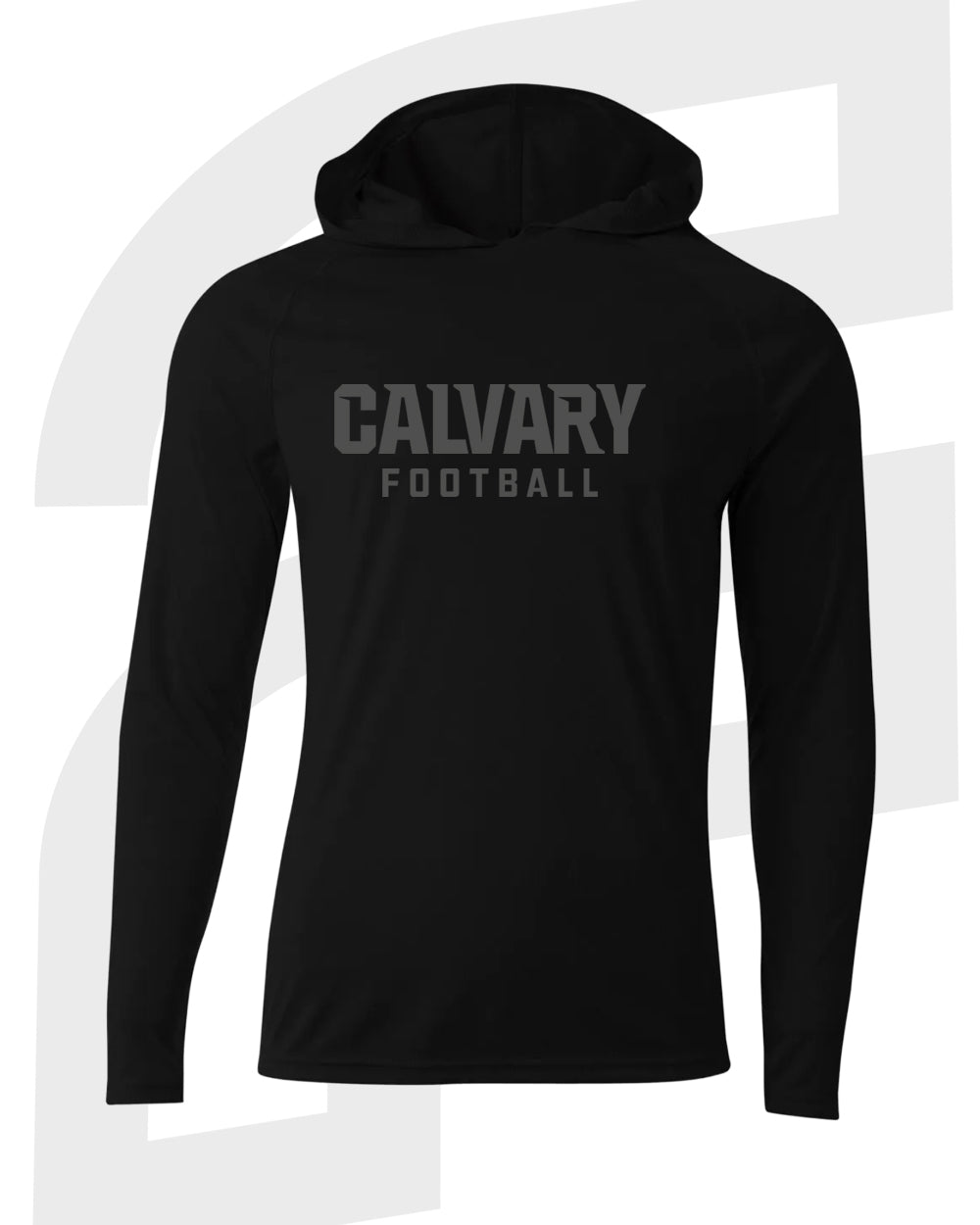 Calvary Football Hooded Longsleeve DriFit