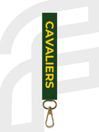 Cavaliers Beaded Loop Key Chain