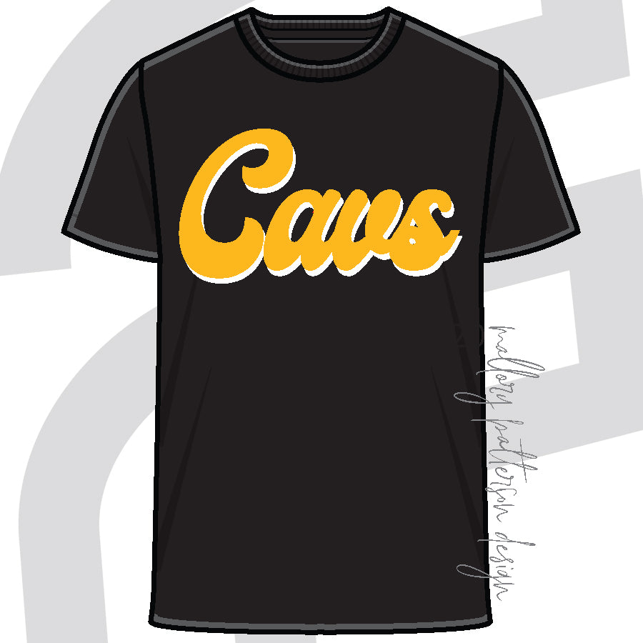 MPD - Cavs Script Sequin Tee