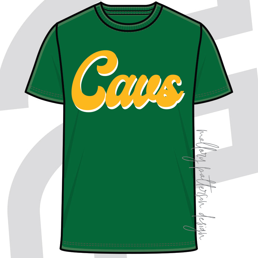 MPD - Cavs Script Sequin Tee