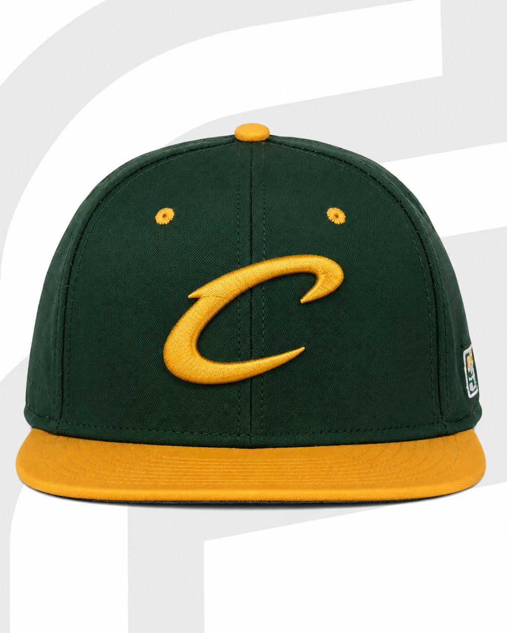The Game - Fitted Perforated Flat Bill Hat