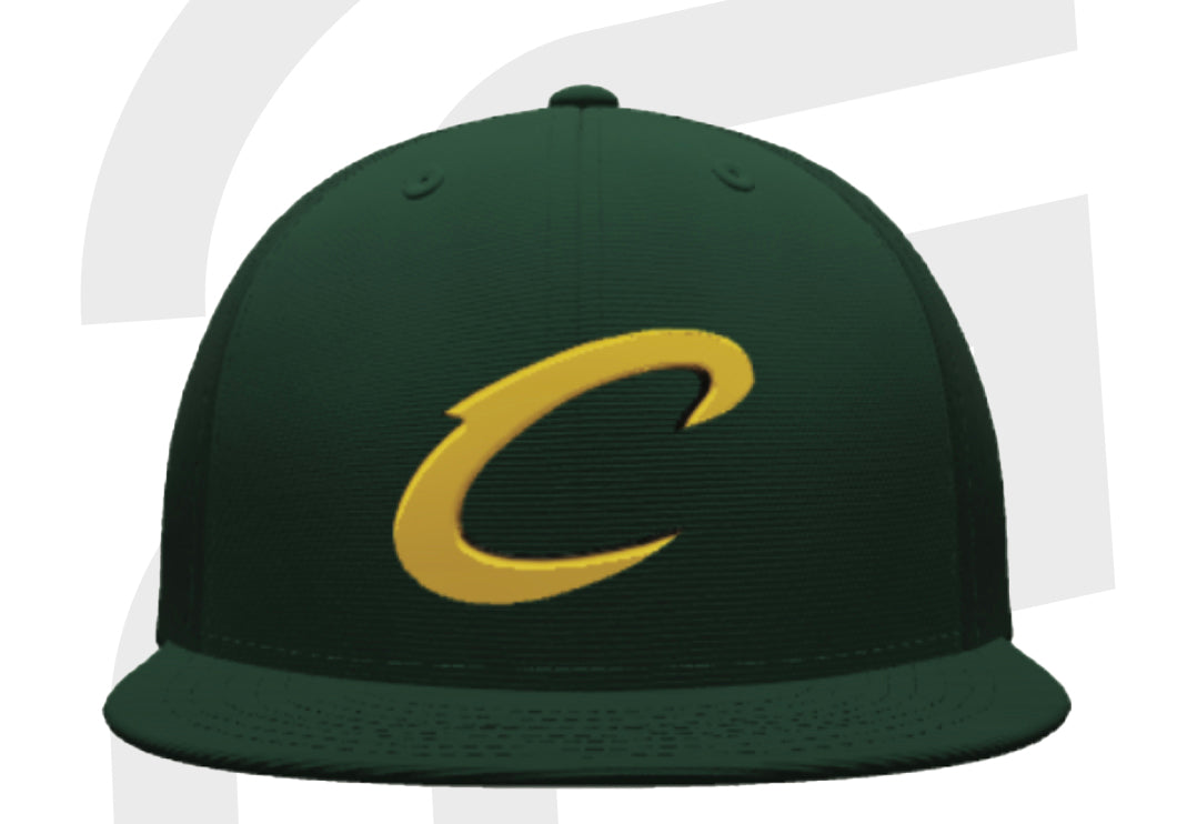 Calvary C FlexFit Hat - Green