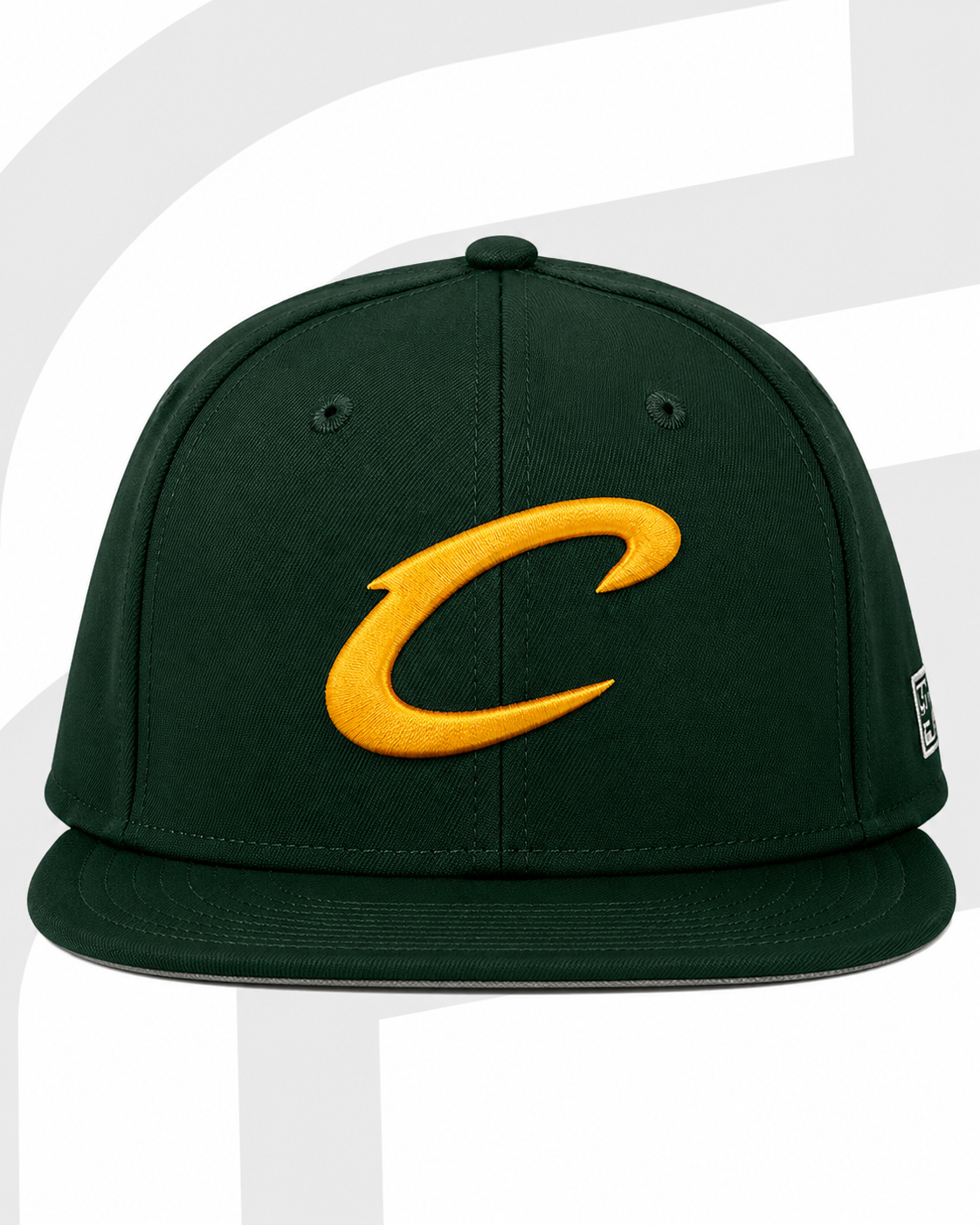 The Game - Fitted Perforated Flat Bill Hat